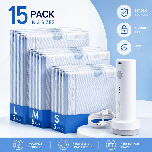 Vacuum Sealed Travel Bags